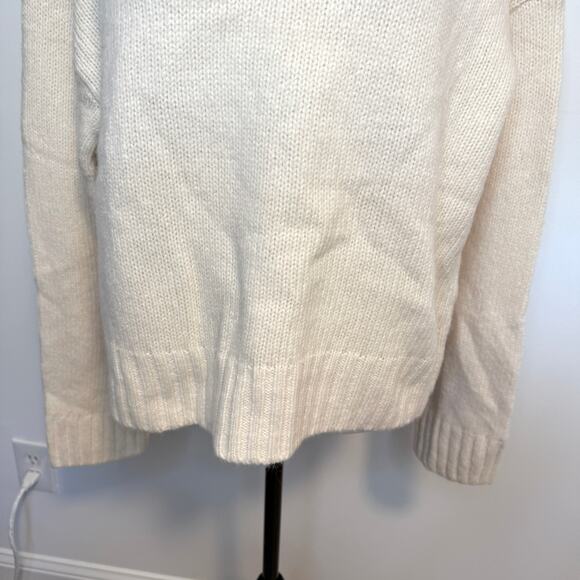 Everlane The Cloud Oversized Turtleneck Sweater In Bone Size Small New - Picture 7 of 15